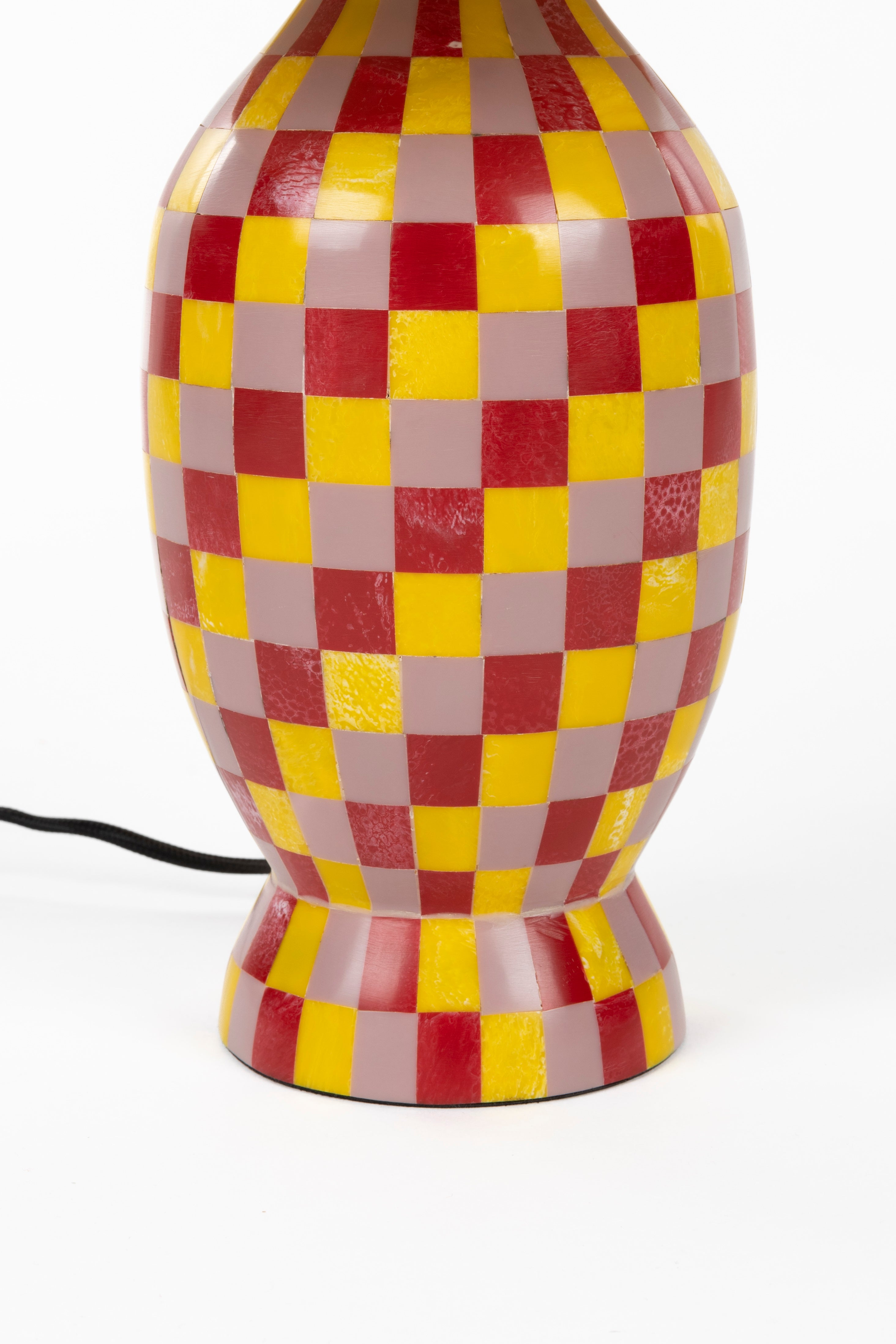 Bold Monkey Don't Be Afraid of Colour Blocks Yellow Table Lamp